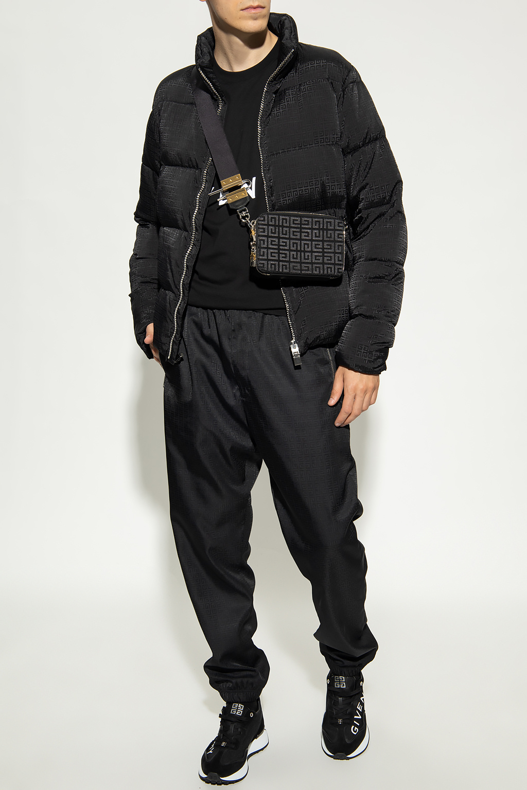 ジャケット GIVENCHY FW23 Givenchy Jackets Black (BW30H1 13PW001) Givenchy // Black Leather & Shearling Collar Jacket – VSP